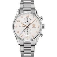 Tag Heuer Carrera Silver Dial Chronograph Men's Watch CAR2012-BA0799
